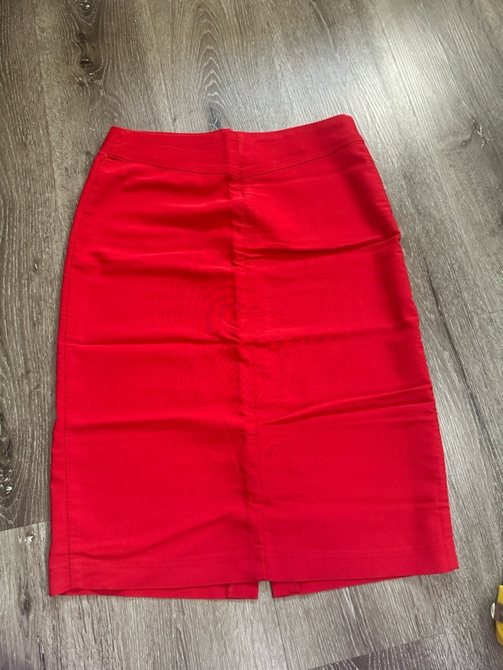 Rampage Red Pencil Skirt with Back Vent - Picture 8 of 8